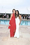 Anna Anissimova and Candice Levy at the  benefit for the NYU School of Medicine - Mental Illness Prevention Center hosted by Anna Anissimova at the Southampton residence of Denise Rich on August 14, 2004 at the Rich residence in Southampton, N.Y.<br>photo by Rob Rich copyright 2004 516-676-3939 robwayne1@aol.com