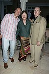 Scott Storbo, Eugenia Au Kim, and Ely Horen at the  benefit for the NYU School of Medicine - Mental Illness Prevention Center hosted by Anna Anissimova at the Southampton residence of Denise Rich on August 14, 2004 at the Rich residence in Southampton, N.Y.<br>photo by Rob Rich copyright 2004 516-676-3939 robwayne1@aol.com