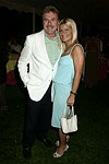 Steven Gaines and Lizzy Grubman at the  benefit for the NYU School of Medicine - Mental Illness Prevention Center hosted by Anna Anissimova at the Southampton residence of Denise Rich on August 14, 2004 at the Rich residence in Southampton, N.Y.<br>photo by Rob Rich copyright 2004 516-676-3939 robwayne1@aol.com