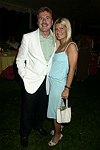 Steven Gaines and Lizzy Grubman at the  benefit for the NYU School of Medicine - Mental Illness Prevention Center hosted by Anna Anissimova at the Southampton residence of Denise Rich on August 14, 2004 at the Rich residence in Southampton, N.Y.<br>photo by Rob Rich copyright 2004 516-676-3939 robwayne1@aol.com