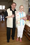 Alan and Carol Pressman at the Hamptons Baby Beach Club Launch Party at Hampton Hall in Southampton on 6-12-04<br>photo by Rob Rich copyright 2004 516-676-3939<br>robwayne1@aol.com