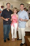 Eric, Tami, and Gary Gross at the Hamptons Baby Beach Club Launch Party at Hampton Hall in Southampton on 6-12-04<br>photo by Rob Rich copyright 2004 516-676-3939<br>robwayne1@aol.com