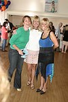 Linda Coffey, Sandy Montgomery, and Jan Allen at the Hamptons Baby Beach Club Launch Party at Hampton Hall in Southampton on 6-12-04<br>photo by Rob Rich copyright 2004 516-676-3939<br>robwayne1@aol.com