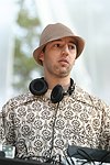 NEW YORK - MAY 8: One of the DJ's at the American Express &quotLive At The Battery&quot Concert during the 2004 Tribeca Film Festival May 8, 2004 in New York City. <br>  (Photo by Rob Rich/Getty Images) 