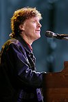 NEW YORK - MAY 8: Stevie Winwood performs   at the American Express &quotLive At The Battery&quot Concert during the 2004 Tribeca Film Festival May 8, 2004 in New York City. <br>  (Photo by Rob Rich/Getty Images) 