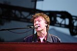NEW YORK - MAY 8: Stevie Winwood performs   at the American Express &quotLive At The Battery&quot Concert during the 2004 Tribeca Film Festival May 8, 2004 in New York City. <br>  (Photo by Rob Rich/Getty Images) 
