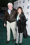 NEW YORK - MAY 8: Phil Donohue and wife Marlo Thomas at the American Express &quotLive At The Battery&quot Concert during the 2004 Tribeca Film Festival May 8, 2004 in New York City. <br>  (Photo by Rob Rich/Getty Images) 