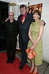 Mark Urman,Director Stephen Fry, and Deborah Davis at the Summer Screening of 'Bright Young Things' directed by Stephen Fry at the UA theatre in Easthampton, N.Y.<br> photo by Rob Rich copyright 2004 516-676-3939  robwayne1@aol.com