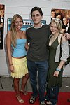 Jesse Della Femina, Nick Raynes, and Marissa Bregman at the Summer Screening of 'Bright Young Things' directed by Stephen Fry at the UA theatre in Easthampton, N.Y.<br> photo by Rob Rich copyright 2004 516-676-3939  robwayne1@aol.com