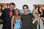 Director Stephen Fry,Jesse Della Femina, Nick Raynes, and Marissa Bregman at the Summer Screening of 'Bright Young Things' directed by Stephen Fry at the UA theatre in Easthampton, N.Y.<br> photo by Rob Rich copyright 2004 516-676-3939  robwayne1@aol.com