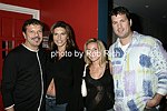 Rocco Ancarola, MJ Pedone, Jen Cohen,and Roger Silverstein   on 5-28-04 at the Hampton Magazine Party at the Cabana in Southampton. photo by Rob Rich copyright 2004 <br>516-676-3939  robwayne1@aol.com