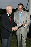 Senator Lavalle and Stewart Lane  at the 8th. Annual Orchid Ball  to benefit the Child Developement Center of the Hamptons on July 24, 2004 at the Villa Maria in Watermill. photo by Rob Rich copyright 2004 516-676-3939  robwayne1@aol.com