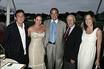 Fred Seegal, Dawn Zimmerman Hummel, Stewart Lane, Senator Lavalle, and Robin Seegal  at the 8th. Annual Orchid Ball  to benefit the Child Developement Center of the Hamptons on July 24, 2004 at the Villa Maria in Watermill. photo by Rob Rich copyright 2004 516-676-3939  robwayne1@aol.com