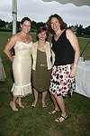 Dawn Zimmerman Hummel , Melissa Cohn, and Judy Gold    at the 8th. Annual Orchid Ball  to benefit the Child Developement Center of the Hamptons on July 24, 2004 at the Villa Maria in Watermill. photo by Rob Rich copyright 2004 516-676-3939  robwayne1@aol.com