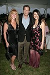 Pamela Nichols, Jeffrey Silver, and Lucy Noland from Fox 5  at the 8th. Annual Orchid Ball  to benefit the Child Developement Center of the Hamptons on July 24, 2004 at the Villa Maria in Watermill. photo by Rob Rich copyright 2004 516-676-3939  robwayne1@aol.com