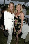 Debra Wasser and Michelle Boxer  at the 8th. Annual Orchid Ball  to benefit the Child Developement Center of the Hamptons on July 24, 2004 at the Villa Maria in Watermill. photo by Rob Rich copyright 2004 516-676-3939  robwayne1@aol.com