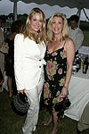 Debra Wasser and Michelle Boxer  at the 8th. Annual Orchid Ball  to benefit the Child Developement Center of the Hamptons on July 24, 2004 at the Villa Maria in Watermill. photo by Rob Rich copyright 2004 516-676-3939  robwayne1@aol.com