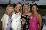 Regina Crehan , Debra Wasser, Michelle Boxer, and Christina DiSimeone  at the 8th. Annual Orchid Ball  to benefit the Child Developement Center of the Hamptons on July 24, 2004 at the Villa Maria in Watermill. photo by Rob Rich copyright 2004 516-676-3939  robwayne1@aol.com