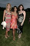 Karen Mierendorf, Nina Coweth, and Beth Orwicz  at the 8th. Annual Orchid Ball  to benefit the Child Developement Center of the Hamptons on July 24, 2004 at the Villa Maria in Watermill. photo by Rob Rich copyright 2004 516-676-3939  robwayne1@aol.com