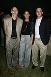 Peter and Elaine Cooper and Tom O'Donohue   at the 8th. Annual Orchid Ball  to benefit the Child Developement Center of the Hamptons on July 24, 2004 at the Villa Maria in Watermill. photo by Rob Rich copyright 2004 516-676-3939  robwayne1@aol.com