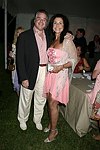 Dick and Donna Soloway  at the 8th. Annual Orchid Ball  to benefit the Child Developement Center of the Hamptons on July 24, 2004 at the Villa Maria in Watermill. photo by Rob Rich copyright 2004 516-676-3939  robwayne1@aol.com