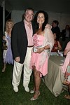 Dick and Donna Soloway at the 8th. Annual Orchid Ball  to benefit the Child Developement Center of the Hamptons on July 24, 2004 at the Villa Maria in Watermill. photo by Rob Rich copyright 2004 516-676-3939  robwayne1@aol.com