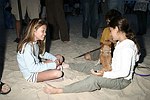 at the annual Hamptons Clambake at Flying Point Beach in Watermill on 7-11-04<br>photo by Rob Rich copyright 2004 516-676-3939 robwayne1@aol.com