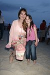 Sara and Alana Galloway at the annual Hamptons Clambake at Flying Point Beach in Watermill on 7-11-04<br>photo by Rob Rich copyright 2004 516-676-3939 robwayne1@aol.com