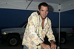 DJ Clockwork at the annual Hamptons Clambake at Flying Point Beach in Watermill on 7-11-04<br>photo by Rob Rich copyright 2004 516-676-3939 robwayne1@aol.com