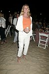 Heather Haux at the annual Hamptons Clambake at Flying Point Beach in Watermill on 7-11-04<br>photo by Rob Rich copyright 2004 516-676-3939 robwayne1@aol.com