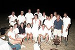 at the annual Hamptons Clambake at Flying Point Beach in Watermill on 7-11-04<br>photo by Rob Rich copyright 2004 516-676-3939 robwayne1@aol.com