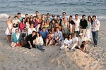 at the annual Hamptons Clambake at Flying Point Beach in Watermill on 7-11-04<br>photo by Rob Rich copyright 2004 516-676-3939 robwayne1@aol.com