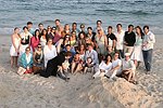 at the annual Hamptons Clambake at Flying Point Beach in Watermill on 7-11-04<br>photo by Rob Rich copyright 2004 516-676-3939 robwayne1@aol.com