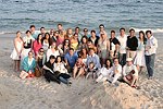 at the annual Hamptons Clambake at Flying Point Beach in Watermill on 7-11-04<br>photo by Rob Rich copyright 2004 516-676-3939 robwayne1@aol.com