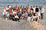 at the annual Hamptons Clambake at Flying Point Beach in Watermill on 7-11-04<br>photo by Rob Rich copyright 2004 516-676-3939 robwayne1@aol.com