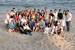 at the annual Hamptons Clambake at Flying Point Beach in Watermill on 7-11-04<br>photo by Rob Rich copyright 2004 516-676-3939 robwayne1@aol.com