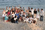 at the annual Hamptons Clambake at Flying Point Beach in Watermill on 7-11-04<br>photo by Rob Rich copyright 2004 516-676-3939 robwayne1@aol.com