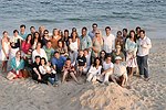 at the annual Hamptons Clambake at Flying Point Beach in Watermill on 7-11-04<br>photo by Rob Rich copyright 2004 516-676-3939 robwayne1@aol.com