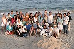 at the annual Hamptons Clambake at Flying Point Beach in Watermill on 7-11-04<br>photo by Rob Rich copyright 2004 516-676-3939 robwayne1@aol.com