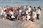 at the annual Hamptons Clambake at Flying Point Beach in Watermill on 7-11-04<br>photo by Rob Rich copyright 2004 516-676-3939 robwayne1@aol.com