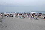 at the annual Hamptons Clambake at Flying Point Beach in Watermill on 7-11-04<br>photo by Rob Rich copyright 2004 516-676-3939 robwayne1@aol.com