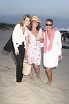 Stacey Pashcow, Coutrney Diener, and Nicole Kotovos at the annual Hamptons Clambake at Flying Point Beach in Watermill on 7-11-04<br>photo by Rob Rich copyright 2004 516-676-3939 robwayne1@aol.com
