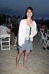 Elyse Slaine at the annual Hamptons Clambake at Flying Point Beach in Watermill on 7-11-04<br>photo by Rob Rich copyright 2004 516-676-3939 robwayne1@aol.com