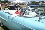 Margaret Bodkin  on 6-13-04 at the Concourse D'elegance at Sayre Park in Bridgehampton, N.Y.<br>photo by Rob Rich copyright 2004<br>516-676-3939 robwayne1@aol.com