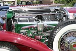 Engine of 1930 Duesenberg J  on 6-13-04 at the Concourse D'elegance at Sayre Park in Bridgehampton, N.Y.<br>photo by Rob Rich copyright 2004<br>516-676-3939 robwayne1@aol.com
