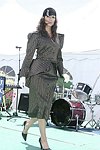 At the Bonnie Miller fashion show  at the Concourse D'elegance at Sayre Park in Bridgehampton, N.Y.<br>photo by Rob Rich copyright 2004<br>516-676-3939 robwayne1@aol.com