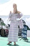 At the Bonnie Miller fashion show  at the Concourse D'elegance at Sayre Park in Bridgehampton, N.Y.<br>photo by Rob Rich copyright 2004<br>516-676-3939 robwayne1@aol.com