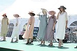 At the Bonnie Miller fashion show  at the Concourse D'elegance at Sayre Park in Bridgehampton, N.Y.<br>photo by Rob Rich copyright 2004<br>516-676-3939 robwayne1@aol.com