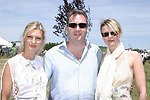 Irene Rozhkova, Jeffrey and Tatyana Appel  at the Concourse D'elegance at Sayre Park in Bridgehampton, N.Y.<br>photo by Rob Rich copyright 2004<br>516-676-3939 robwayne1@aol.com