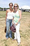 Kelly Smith and Katherine Nicholls at the Concourse D'elegance at Sayre Park in Bridgehampton, N.Y.<br>photo by Rob Rich copyright 2004<br>516-676-3939 robwayne1@aol.com